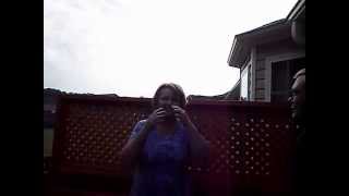 preview picture of video 'ICE BUCKET CHALLENGE - Linwood & Angela Allen from Angier, NC - Aug 23, 2014'