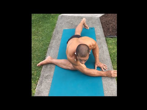 Modified Pigeon Pose - age 52, December 3, 2020 5:22 pm