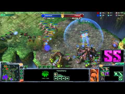 Starcraft ll : Callum & Millsy Commentary - Pokerface vs Pobbes (ZvP)
