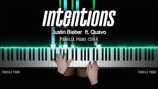 Justin Bieber - Intentions ft Quavo  Piano Cover b