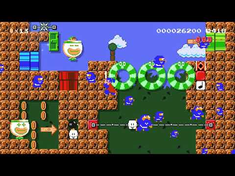 マスターソードのMMG(ミニミニゲーム)!?2 by ドゥル - Super Mario Maker 2 - No Commentary 1cd