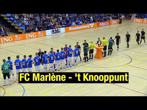 Finale KNVB Beker Zaalvoetbal;  FC Marlène - 't Knooppunt