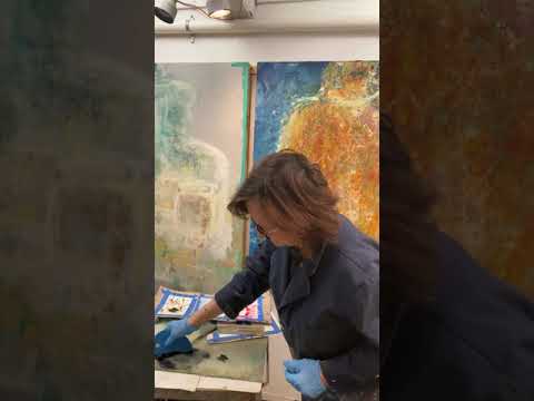 studio visit with Lisa Pressman  www.lisapressman.net