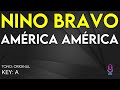 Nino Bravo - América América - Karaoke Instrumental