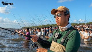 20 Fishermen & 1 Hole? Watch what happens…