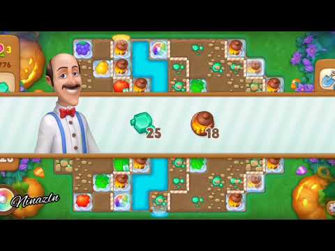 Gardenscapes level 2776 || finish