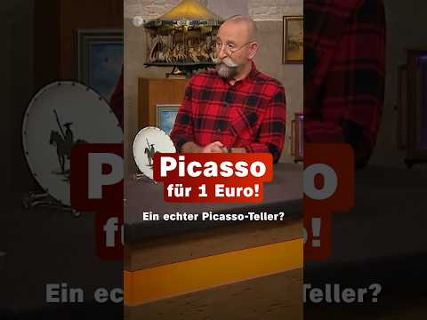 Video Thumbnail: Flohmarkt-Fund ist von Picasso! 😮| Bares für Rares #shorts #classic