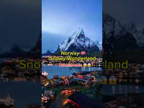 Winter in Bergen: Norway’s Snowy Wonderland