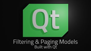 Filtering and paging data using Qt models