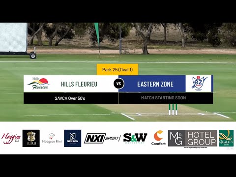 Hoggies Estate Wines SAVCA O50's Grand Final 2021 - Hills Fleurieu Cricket Club vs Eastern Zone
