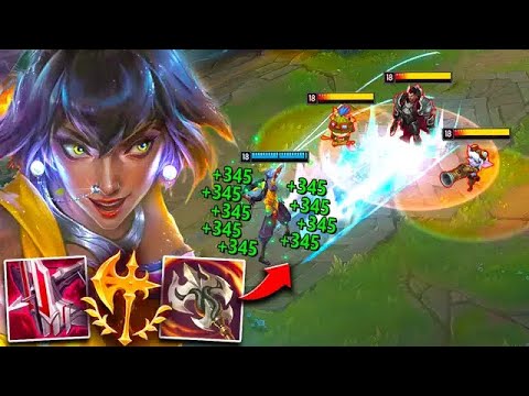 Nilah but my every auto heals me to full health (IMMORTAL ADC)