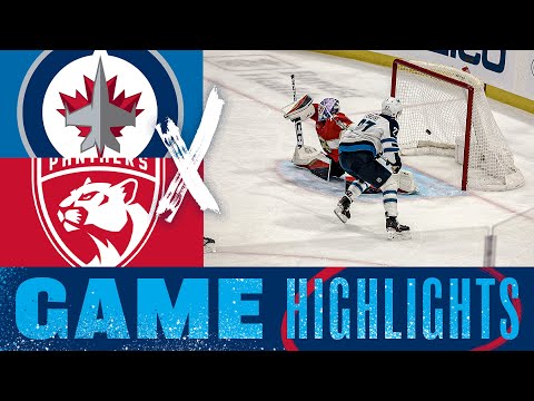 Florida Panthers vs. Winnipeg Jets - Game Highlights