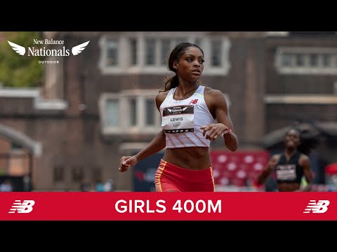 Girls 400m Championship Final - New Balance Nationals Outdoor 2023