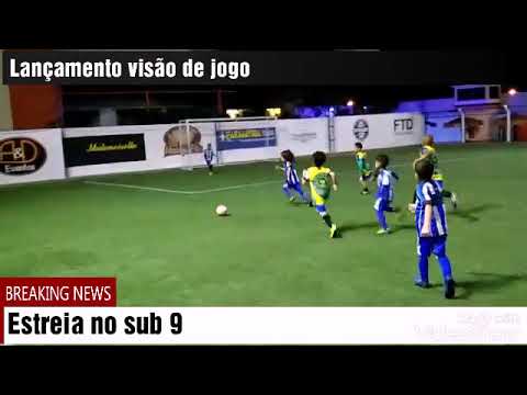 estreia do Salim no futebol sub 9