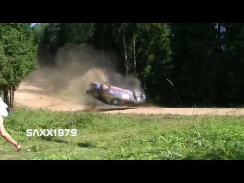 R.SINIJÄRV crash (MAD-CROC RALLY ESTONIA 2010)