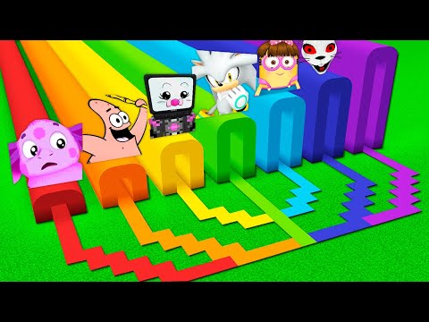 Enter Bizarre Tunnel in Minecraft - Explore Cartoon World!