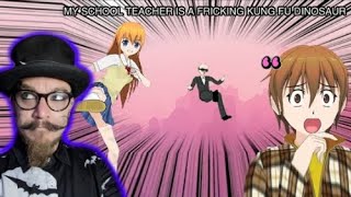 Math Test (My School Teacher Is A Freaking Kung Fu Dinosaur) #KungFuDinosaur