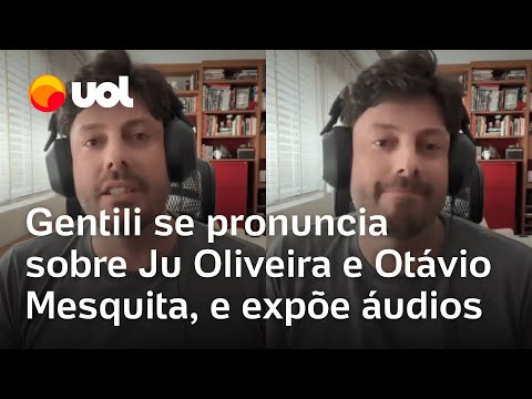 Danilo Gentili calls Otávio Mesquita disloyal and says he shielded Juliana Oliveira on SBT; video