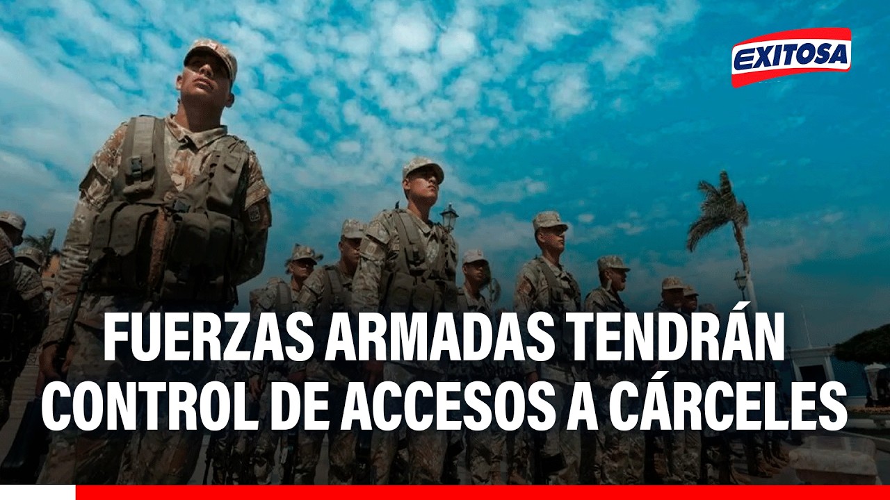 🔴🔵 Fuerzas Armadas tendrán control de accesos a cárceles, señala Mindef: Comenzarán con Challapalca