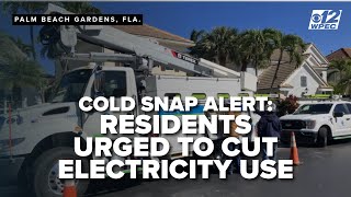 Residents urged to cut electricity use during cold snap as outages hit our area