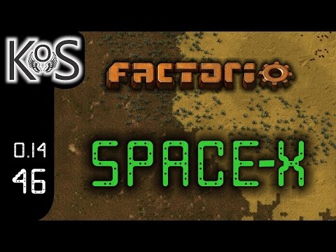 Factorio 0.14 Space-X Mod, Ep 46: Red Circuit Buff - Let's Play, Gameplay