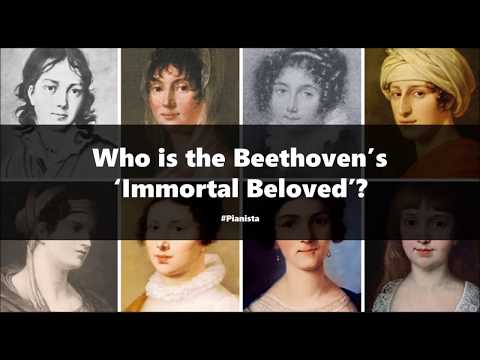 [Pianista]Who is the Beethoven's immortal beloved?(From the movie 'Immortal beloved')