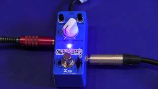 Video thumbnail for Xvive Chorus Vibrato V8 Effektpedal Demo Andreas Vockrodt Gitarrenweltrekord by gitarrenweltrekord