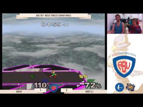 ABU 007 - Mario is Top Tier: Brick (Jigglypuff) Vs. N00T (Falco) - Melee Grand Finals