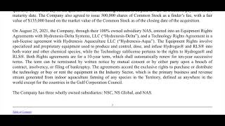 $SHMP Natural Shrimp files their own S-1 Seeking $1.5 Mil from Public.  I am not a financial advisor