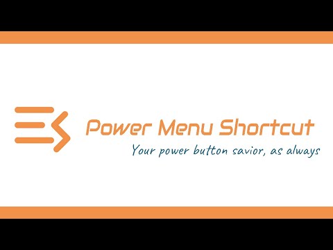 Power Menu Shortcut – Shutdown