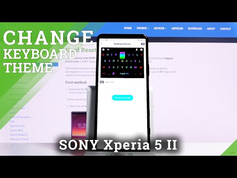 How to Apply for LED Keyboard in SONY Xperia 5 II – Download LED Keyboard