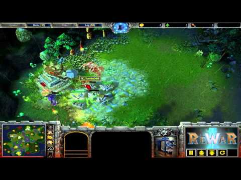 TC.]Yumiko0414 (HU) vs Forever_TED (UD) - Game 1 - WarCraft 3 gameplay - RN206