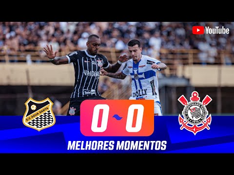 Gols e lances de Água Santa x Corinthians