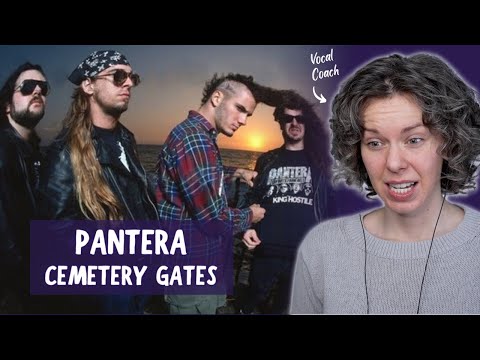 First time hearing Pantera! Reaction and vocal analysis of "Cemetery Gates"