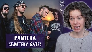 First time hearing Pantera! Reaction and vocal analysis of Cemetery Gates