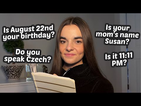 ASMR If You Say YES, You Can Go To Sleep | 200 Easy Personal Questions