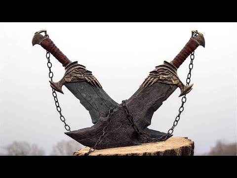 I Made Blades Of Chaos to Save My Friend From Cancer - God of War