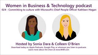 Episode 24 - Committing to culture with Microsoft’s Chief People Officer Kathleen Hogan video