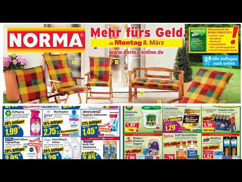 🛒 Norma Katalog 8. Bis 13. März 2021- Neuigkeiten, Angebote