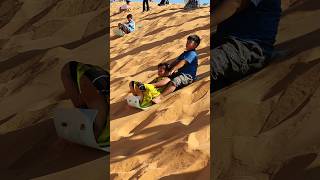 trượt đồi c&aacute;t đỏ Mũi N&eacute; #shorts , Skiing the red sand dunes of Mui Ne #shorts