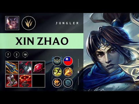 Xin Zhao Jungle vs Rengar - TW Challenger Patch 25.24