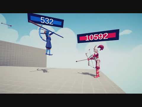1.000.000 DAMAGE ARCHER 1 vs 1 TOURNAMENT - TABS | Totally Accurate Battle Simulator 2023