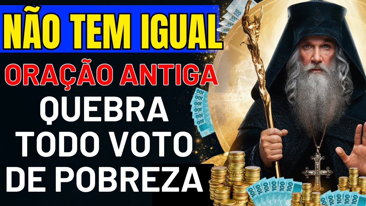 ESSA ORAÇÃO NÃO PROMETE, ELA ENTREGA! ORAÇÃO PODEROSA A SÃO CIPRIANO, TENHA PROSPERIDADE EM SUA VIDA