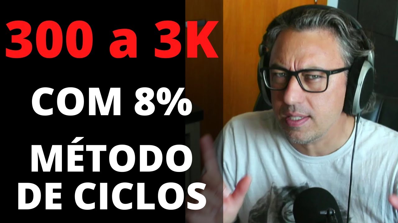 De 300 a 3k com 8% - Método de Ciclos para Trade Esportivo