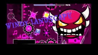 [on mobile]"Windy Landscape"(insane demon) 100% by Woogi1411!!