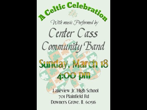 A Percy Grainger Portrait by Percy Aldridge Grainger Covered by The Center Cass Community Band