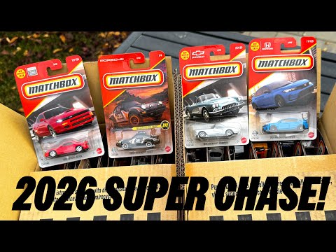 Matchbox 2026 A & B Case UNBOXING! Featuring the Porsche Super Chase
