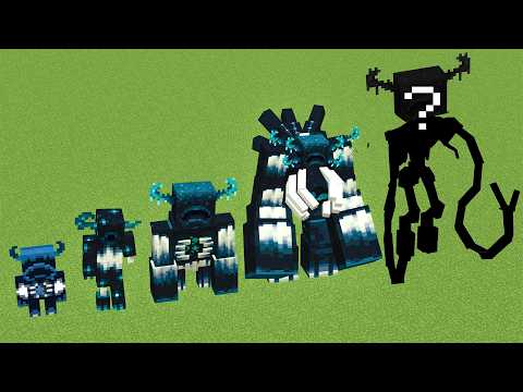 Warden ALL PHASES in Minecraft