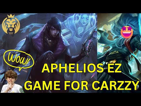 APHELIOS PICK IS JUST EZ GAME FOR CARZZY