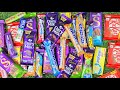 Ultimate Candy Chocolate Collection KitKat Dairy Milk Unboxing Satisfying ASMR